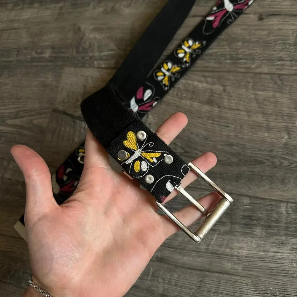 Beautiful Vintage Y2K Strappy Fairy Butterfly Tactical Belt